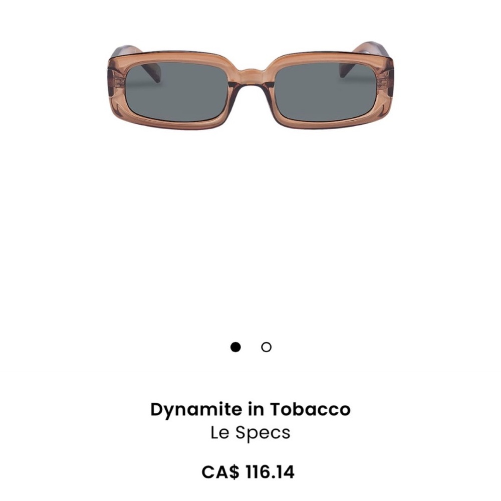Le specs dynamite tabacco brown sunglasses - Picture 5 of 7